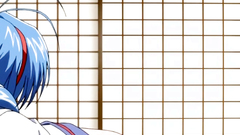 Long-haired brunette babe rides dick in sex cartoon