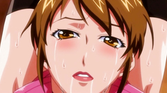 Forced blonde babe with glasses swallows huge dick