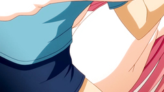 Hot pink-haired hentai schoolgirl drilled from behind