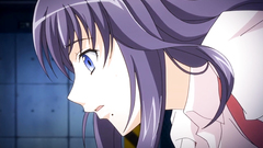 Bondaged schoolgirl hooked up on the chains