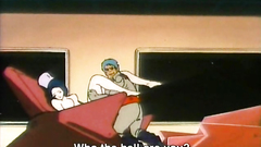 Classic crazy fuck in old school hentai cartoon