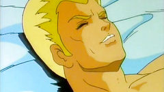 Hot redhead woman with beautiful breasts