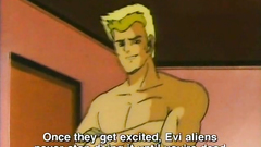 Hot redhead woman with beautiful breasts