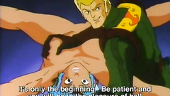 Weird BDSM fuck with handsome busty cartoon babe