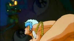 Weird BDSM fuck with handsome busty cartoon babe