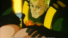 Weird BDSM fuck with handsome busty cartoon babe