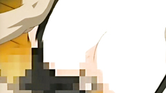 Nerdy hentai cutie with nice breasts fucks with her lover