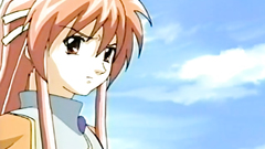 Redhead teen watches her friend blows dick