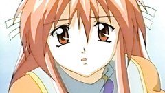 Redhead teen watches her friend blows dick