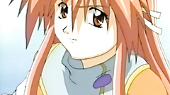 Redhead teen watches her friend blows dick