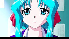 She has big blue eyes and tiny sweet mouth