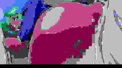 She has big blue eyes and tiny sweet mouth