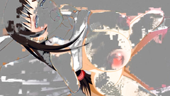 Awesome titjob from a big breasted hentai brunette