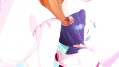 Futanari fuck with sexy hentai cuties in porn cartoon