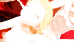 Busty hentai teens get covered with a warm sticky jizz