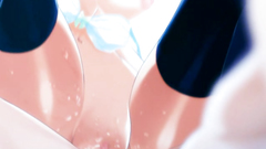 Beautiful hentai cuties in awesome porn cartoon