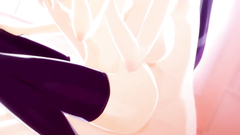 Sweet and adorable cuties in hentai cartoon