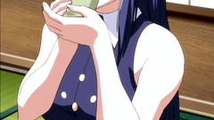 Wow, that brunette babe in black stockings is so hot!