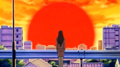 Bondaged busty cutie gets into a real trouble