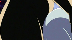 Bondaged busty cutie gets into a real trouble