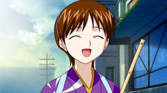 Young brown-haired babe in xxx hentai cartoon