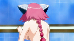 Young brown-haired babe in xxx hentai cartoon