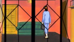 Young brown-haired babe in xxx hentai cartoon