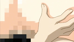 Handsome bookworm with big tits and nipples in sex toon