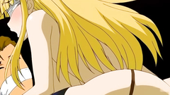 Busty blonde maid is ready to serve her horny boss