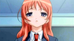 Hot school futanari fuck and cock-jerking