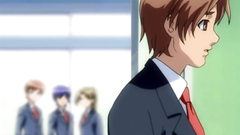 Hot school futanari fuck and cock-jerking