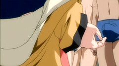 Young teen takes facial after a cock-sucking