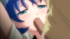 Young teen takes facial after a cock-sucking