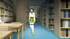 Sexy schoolgirl dreams about nice fuck in the library