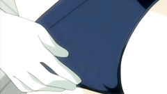 So young and pretty girl in pulic hentai cartoon