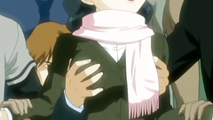 Sweet and young brunette girl fucks with stranger in public