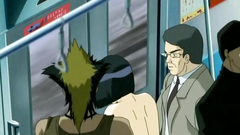 Busty brunette milf shocked by too many attention