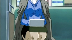 Sweet and petite lesbians in public cartoon fuck