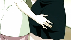 Sexy lesbian girls feeling horny in public