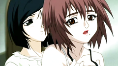 Sexy lesbian girls feeling horny in public