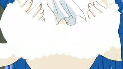 She goes down on her knees and licks woman's ass