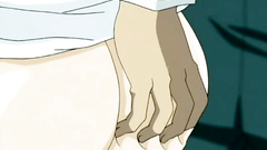 Young black-haired hottie forced to suck in the train