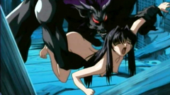 Cruel evil monster destroyes her tiny pussy