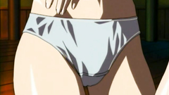 Naked lesbians having fun together with sex toys