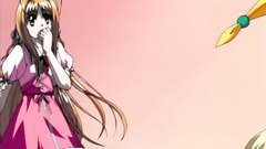 Intense fuck for slender teenage couple in hentai toon