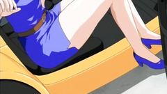 Intense fuck for slender teenage couple in hentai toon