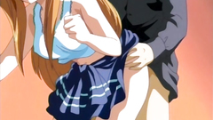 Hot teenie in sexy skirt gets penetrated from behind