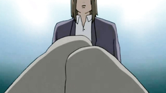 Nude sex babe kisses her lover in his lips