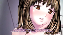 Young and beautiful brunette takes cum all over her tits