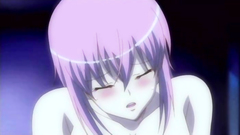 Hot babe with large breasts rides hard cock